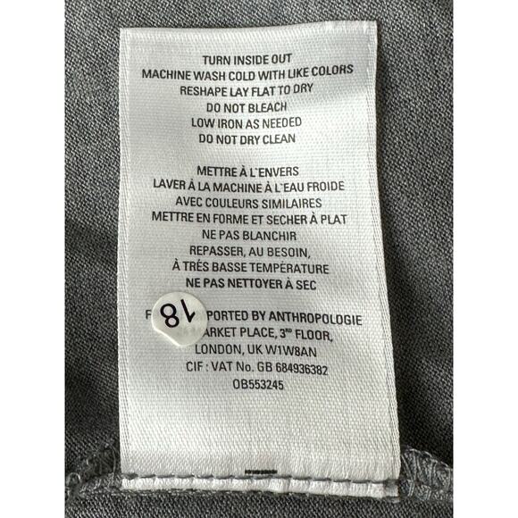 Deletta Anthropologie Top Womens XS Small Tulay Open Shoulder Oversized Flowy - Picture 8 of 8